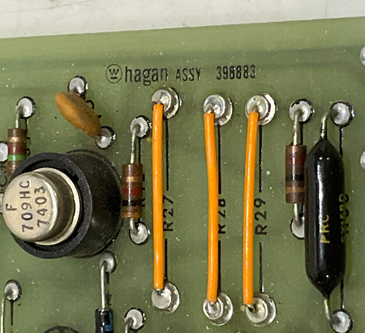 HAGAN ASSY 398883 TRACKING AMPL 3 MODULE 373