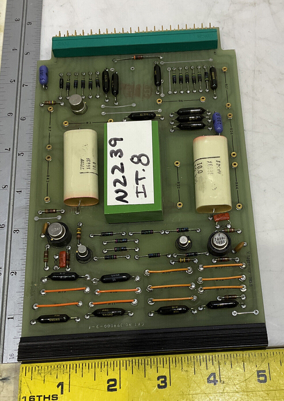 HAGAN ASSY 398883 TRACKING AMPL 3 MODULE 373