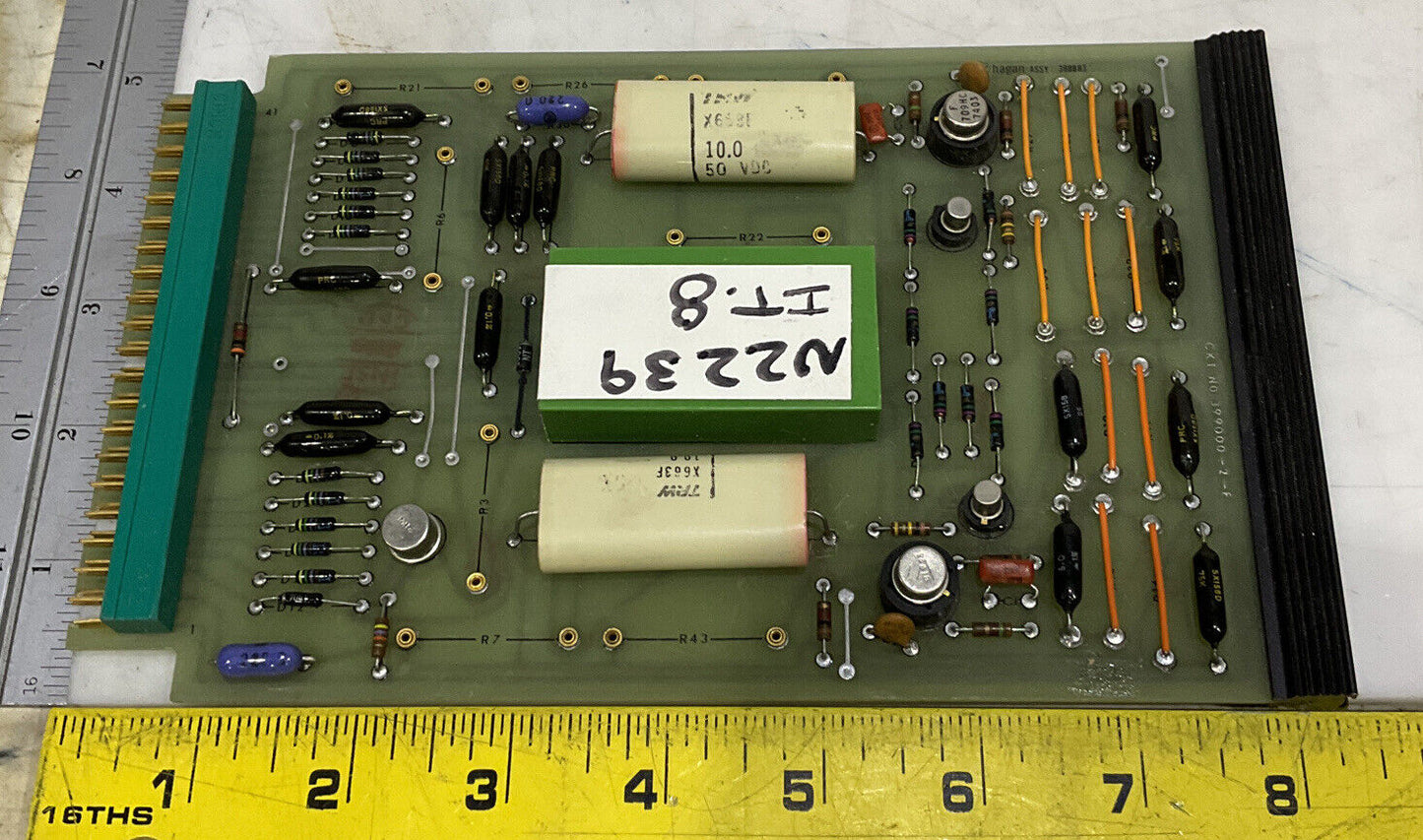HAGAN ASSY 398883 TRACKING AMPL 3 MODULE 373
