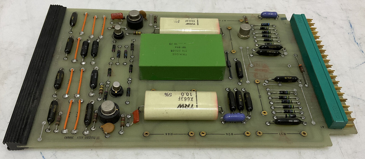 HAGAN ASSY 398883 TRACKING AMPL 3 MODULE 373