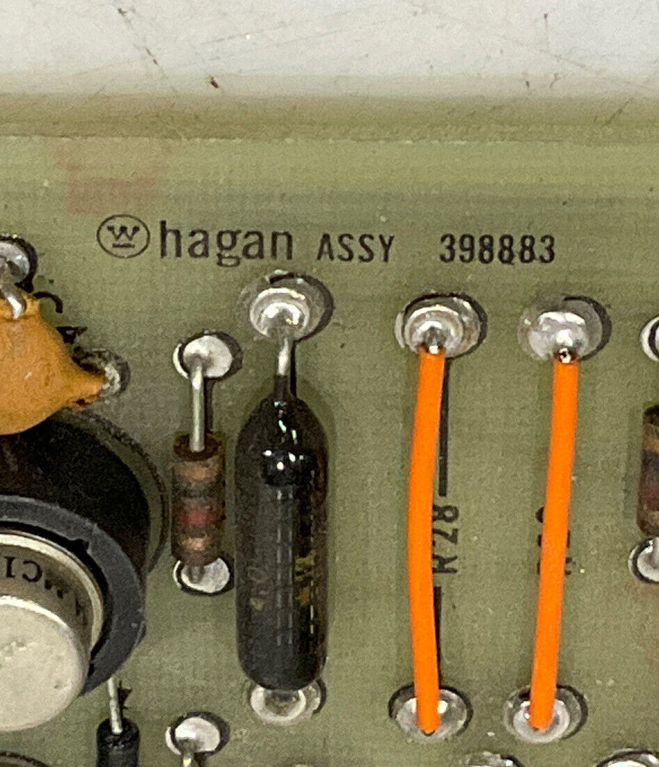 HAGAN ASSY 398883 TRACKING AMPL 3 MODULE 373