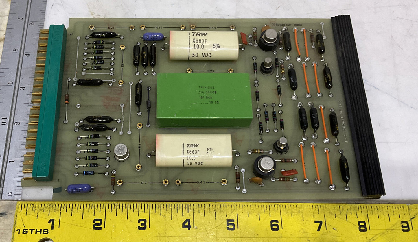 HAGAN ASSY 398883 TRACKING AMPL 3 MODULE 373
