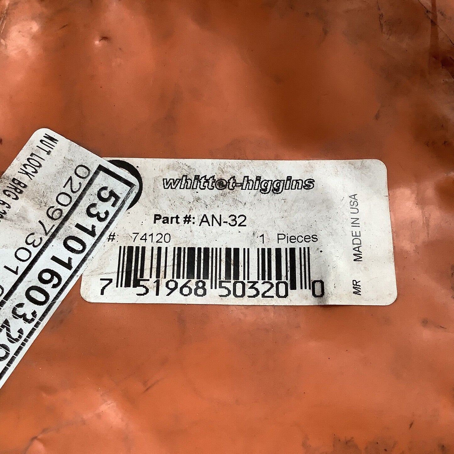 WHITTET HIGGINS AN-32 RETAINING NUT 476