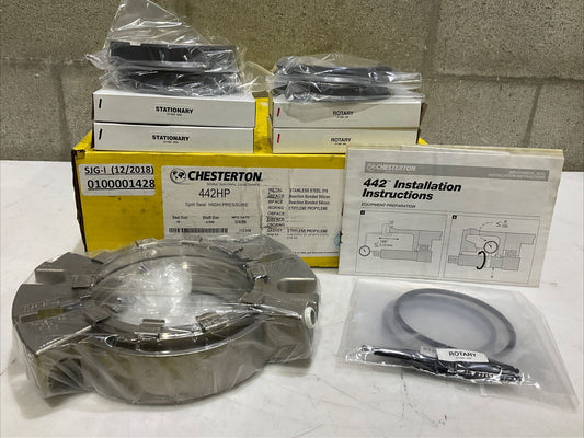 CHESTERTON 442HP HIGH PRESSURE SPLIT SEAL -36 4.5” 316 SS 373