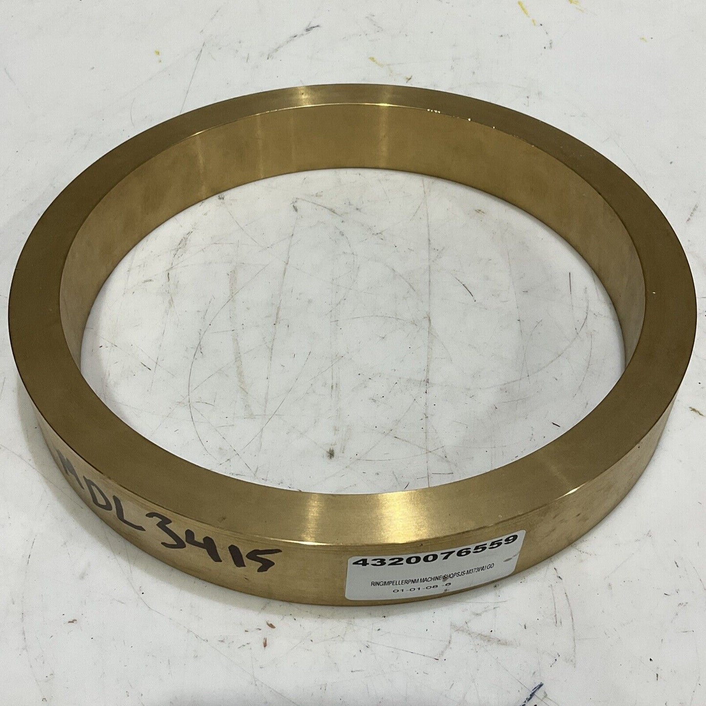 GOULDS PUMP MDL3415 SJS-M373 RAW WATER PMPS 1-5 IMPELLER RING 373