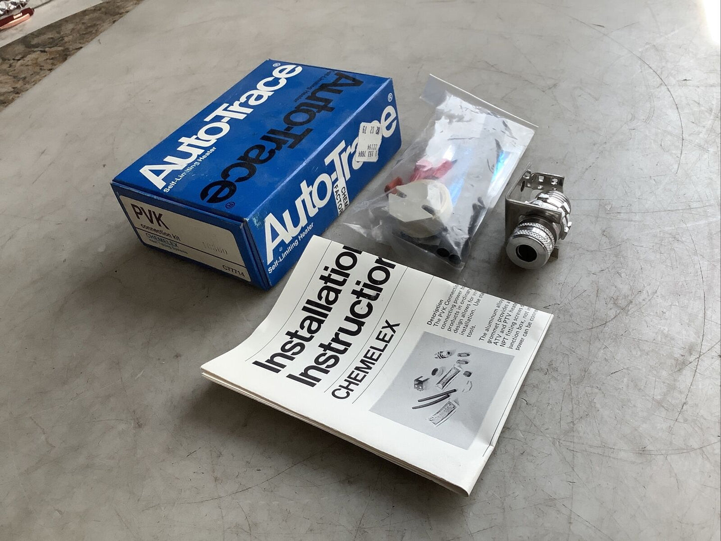 CHEMELEX 16360 C77714 SELF LIMITING HEATER PVK CONNECTION KIT 373