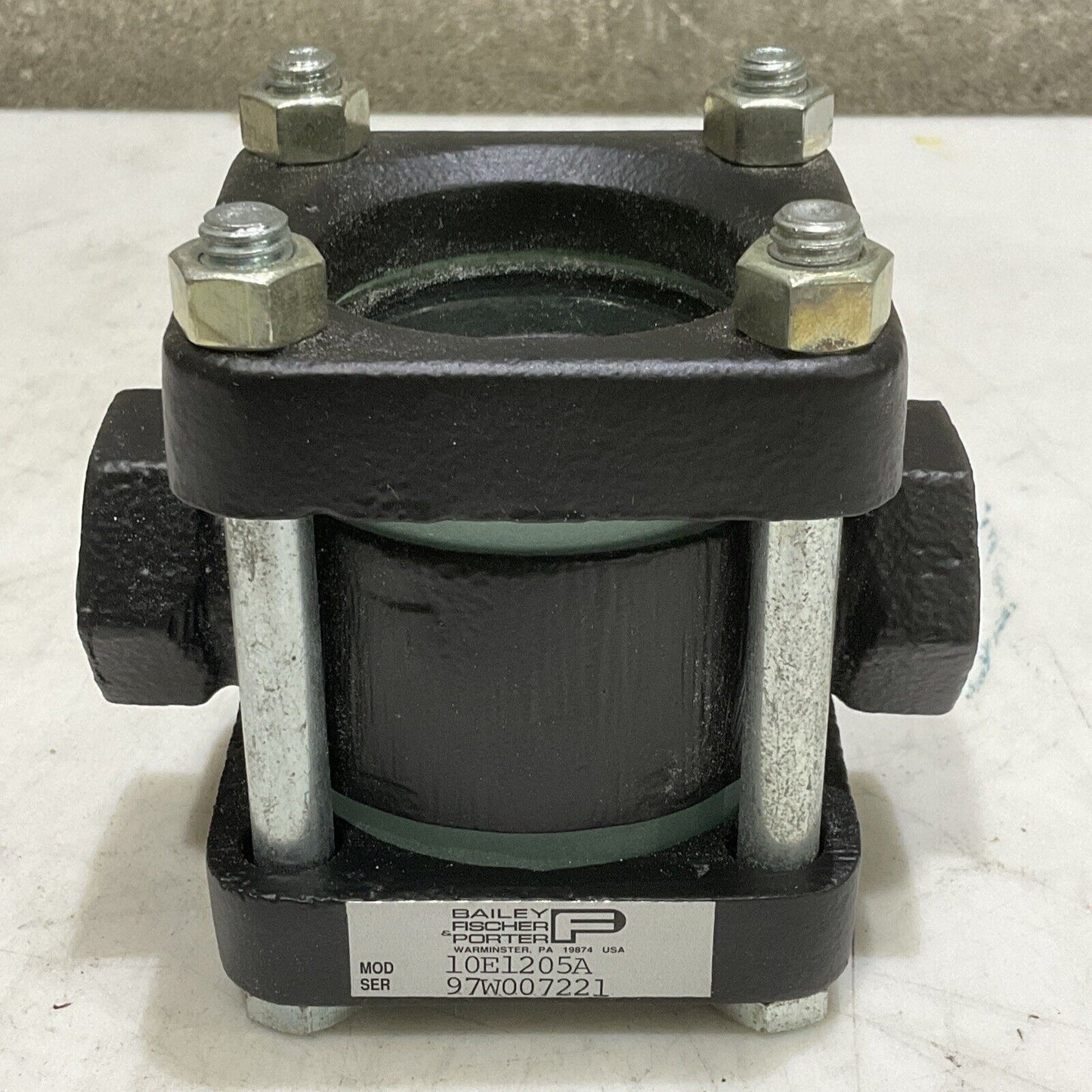 BAILEY FISHER & PORTER 10E1205A 820B002U28 SIGHT FLOW FLAPPER INDICATOR 3/4” 373