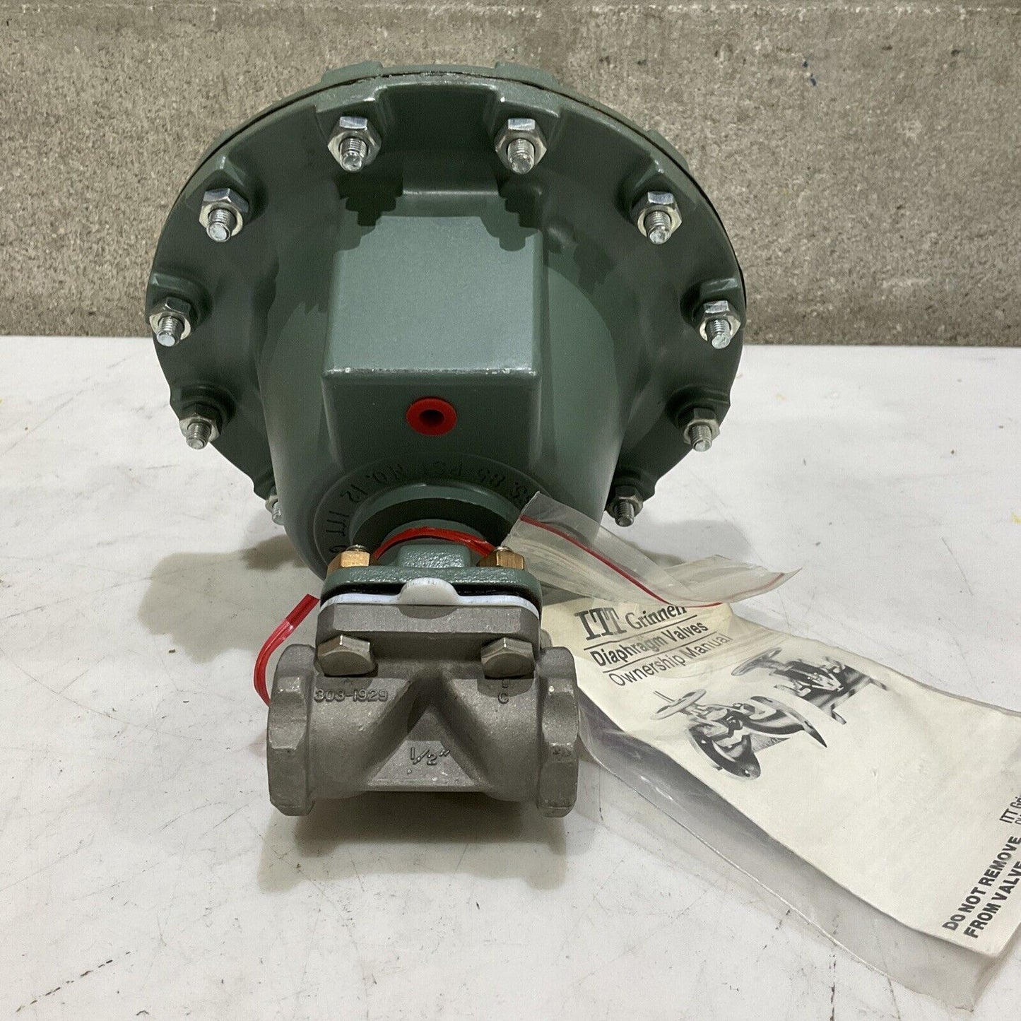WEIR ITT GRINNELL 3112 303863 DIAPHRAGM VALVE 85 PSI FIG 2407-3112-R 373