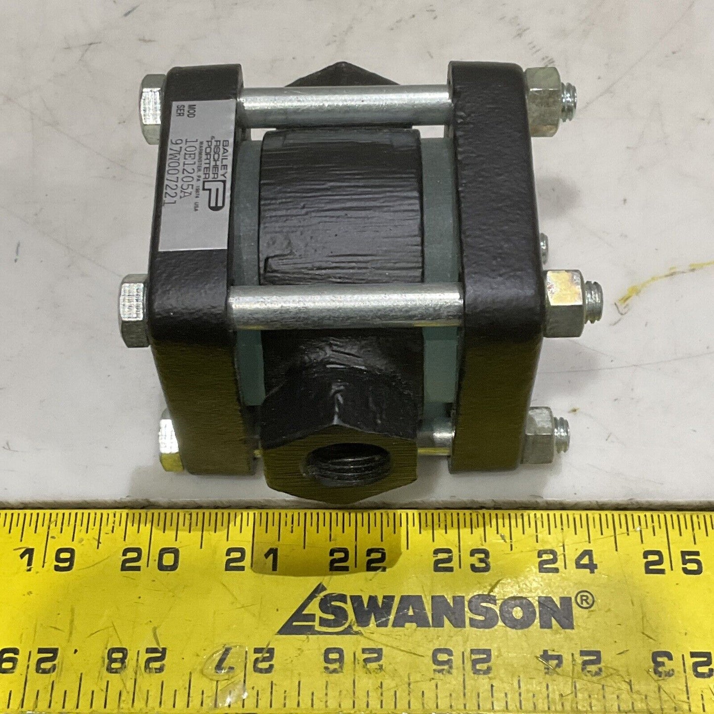 BAILEY FISHER & PORTER 10E1205A 820B002U28 SIGHT FLOW FLAPPER INDICATOR 3/4” 373