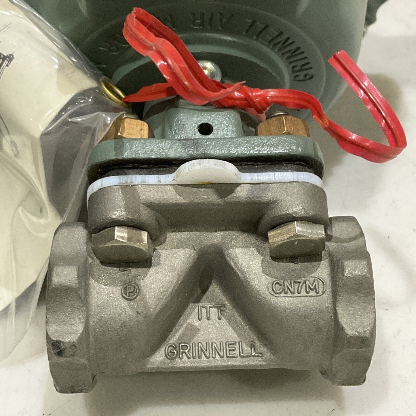 WEIR ITT GRINNELL 3112 303863 DIAPHRAGM VALVE 85 PSI FIG 2407-3112-R 373