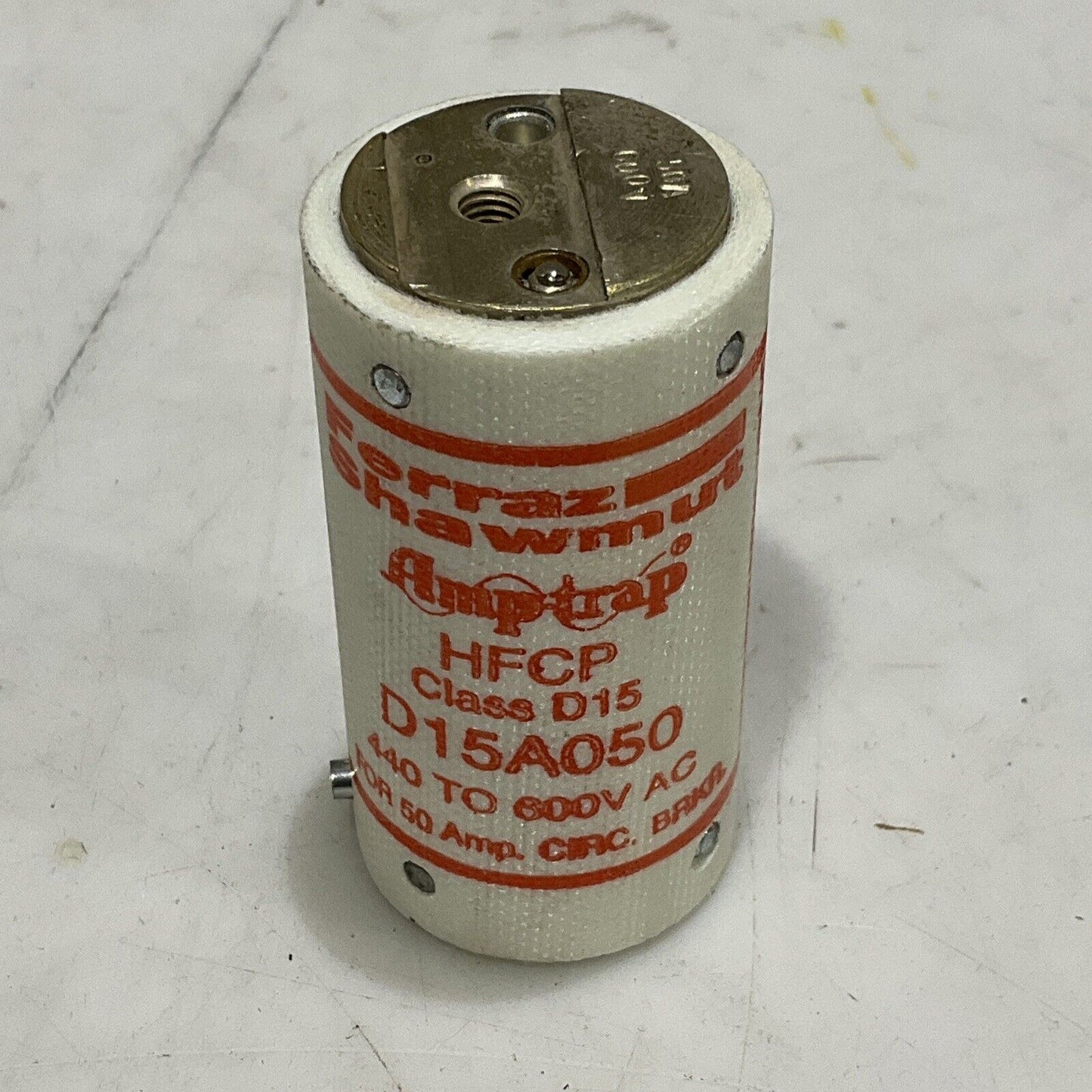 MERSEN FERRAZ SHAWMUT D15A050 AMP-TRAP FUSE CLASS D15 449-600V 373