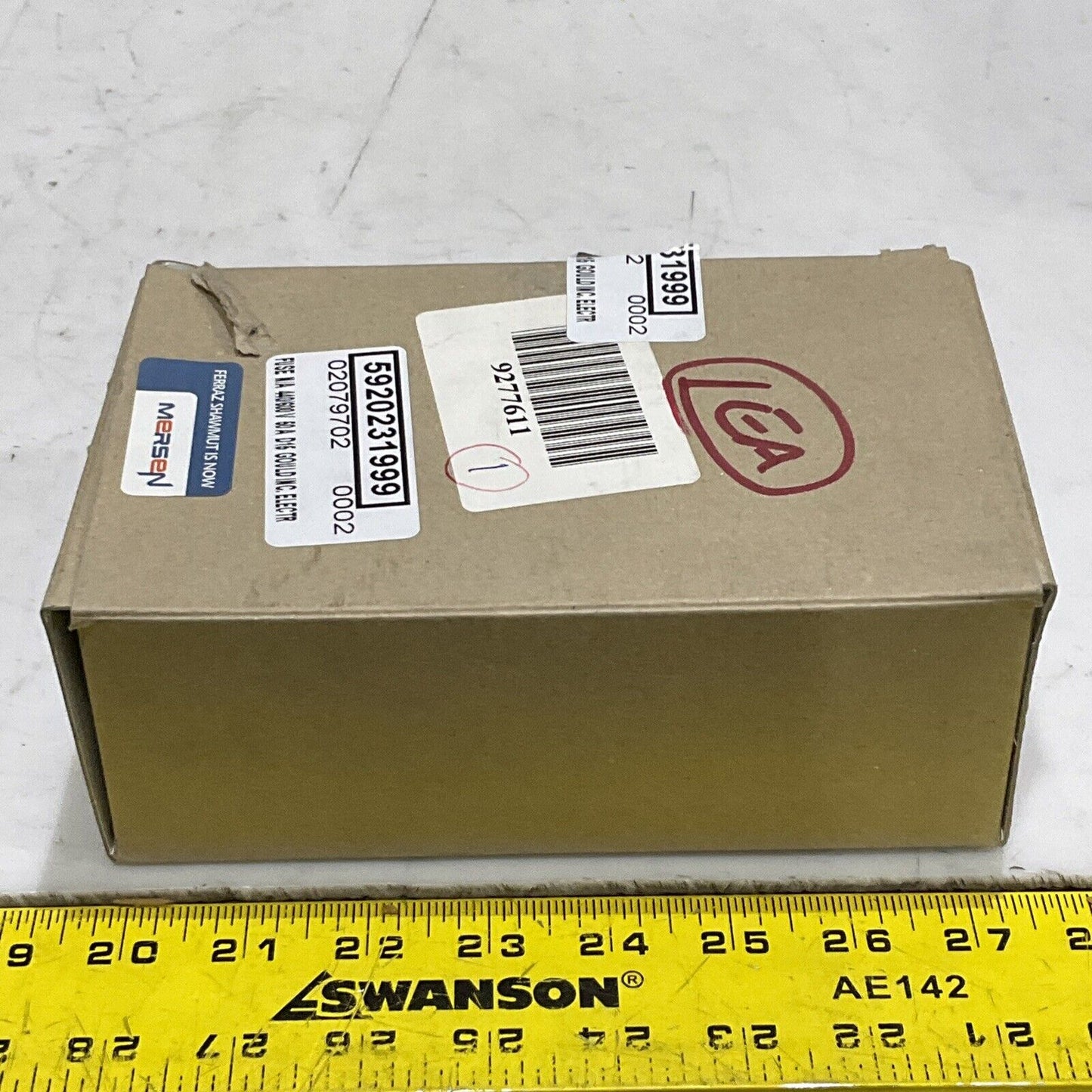 MERSEN FERRAZ SHAWMUT D15A050 AMP-TRAP FUSE CLASS D15 449-600V 373