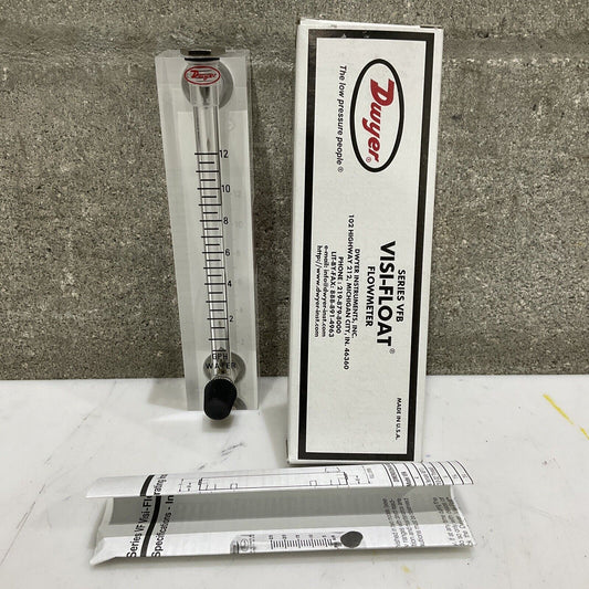 DWYER VFB-80-BV FLOWMETER VISI-FLOAT SERIES VFB 373