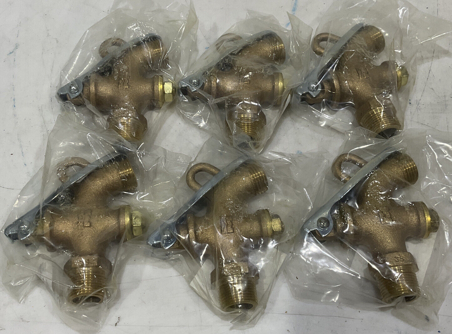 PROLINE 109-224 3/4” DRUM AND BARREL FAUCET LOT OF 6 373