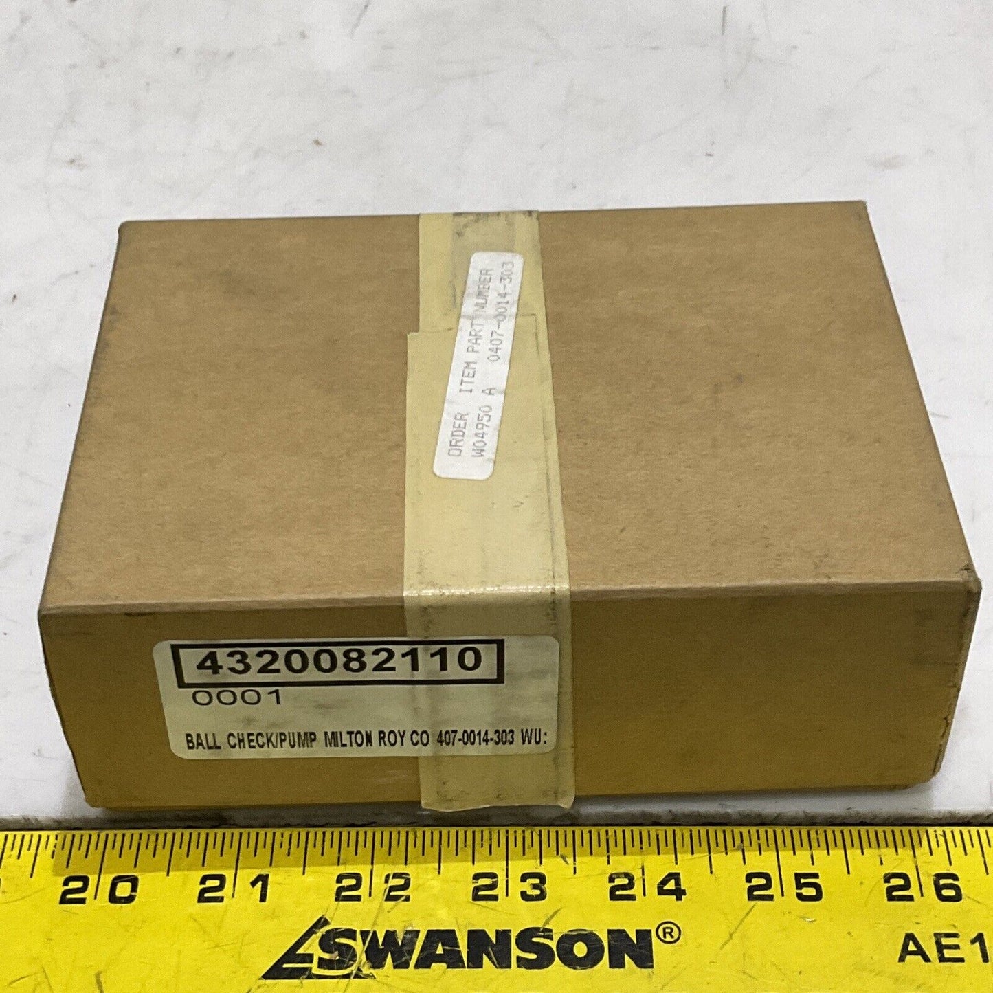 MILTON ROY 1558001 PUMP BALL CHECK 0407-0014-304 407-14-303 LOT OF 2 373