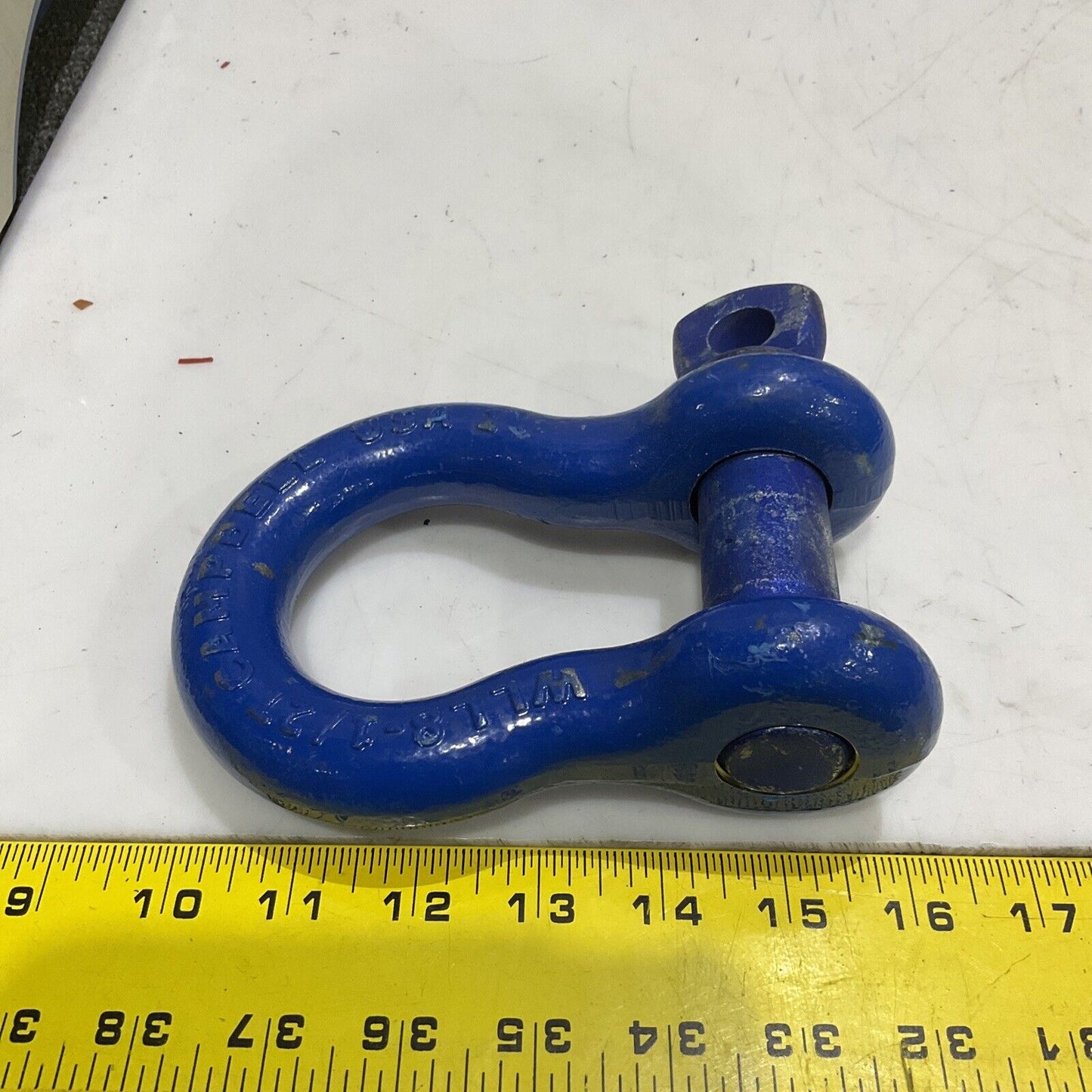 CAMPBELL 8-1/2T ANCHOR SHACKLE WITH SCREW PIN USA 1 LOT OF 5 373