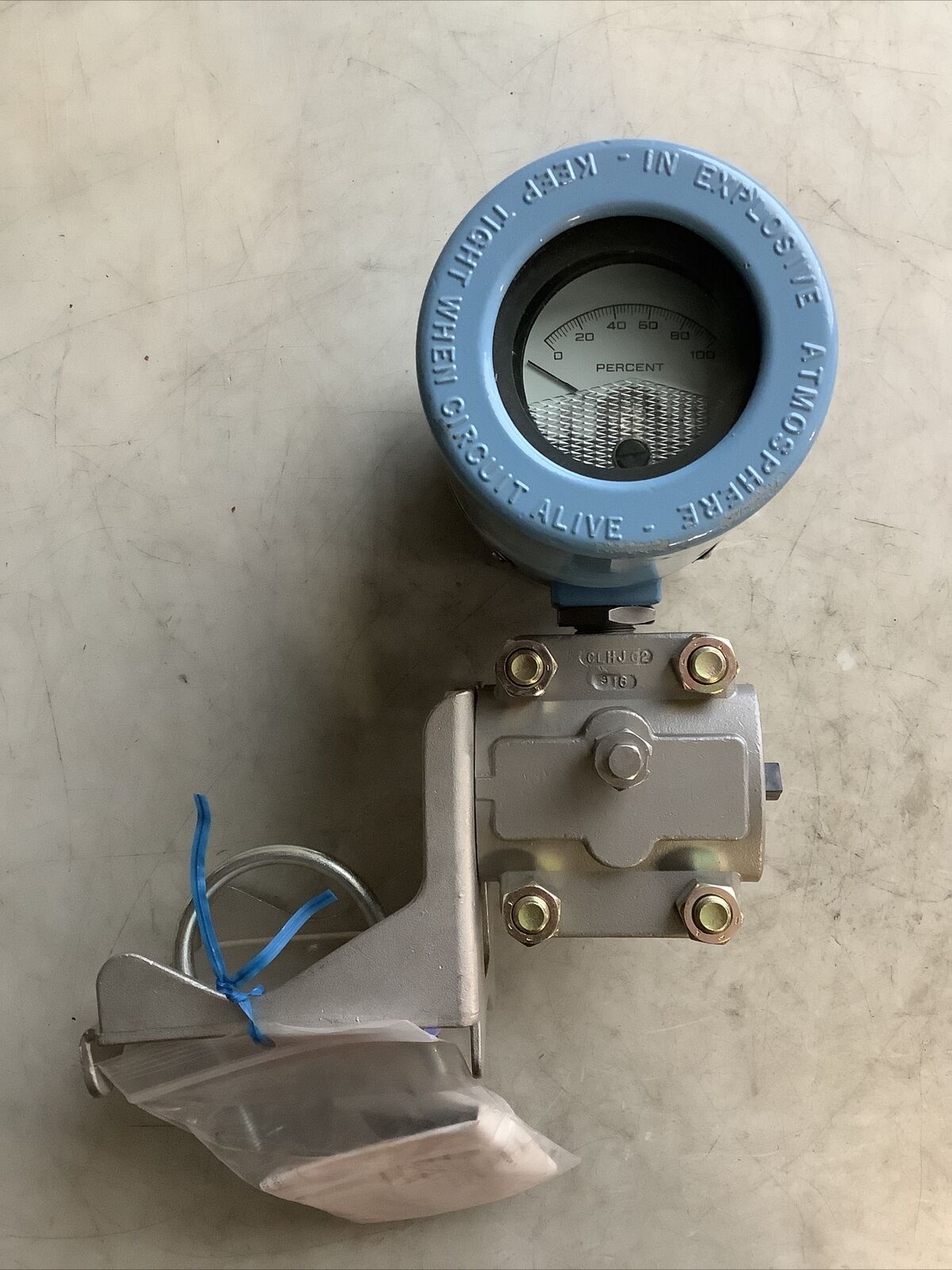 ROSEMOUNT 1151HP4E22M1B1D1 PRESSURE TRANSMITTER 0-30H2O 4-20MA 45VDC 4500PSI 373
