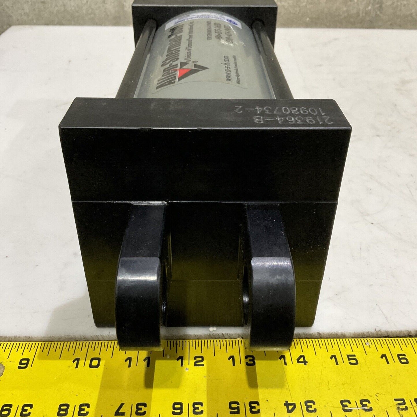 ALLEN-SHERMAN-HOFF 219364-B DOUBLE ACTING PNEUMATIC CYLINDER 1/2” 4” 6” 373