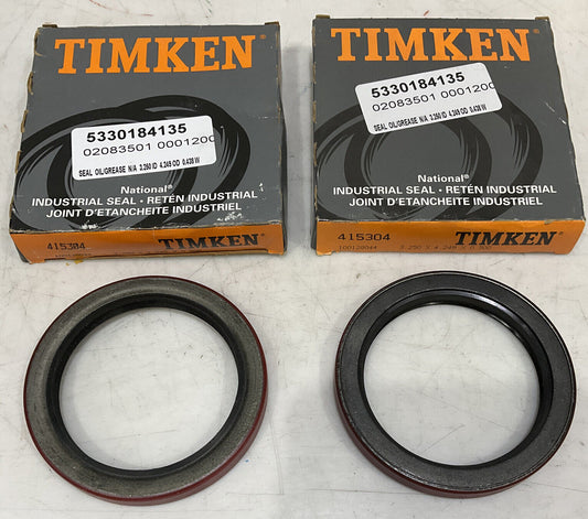TIMKEN 415304 OIL SEAL LOT OF 2 373
