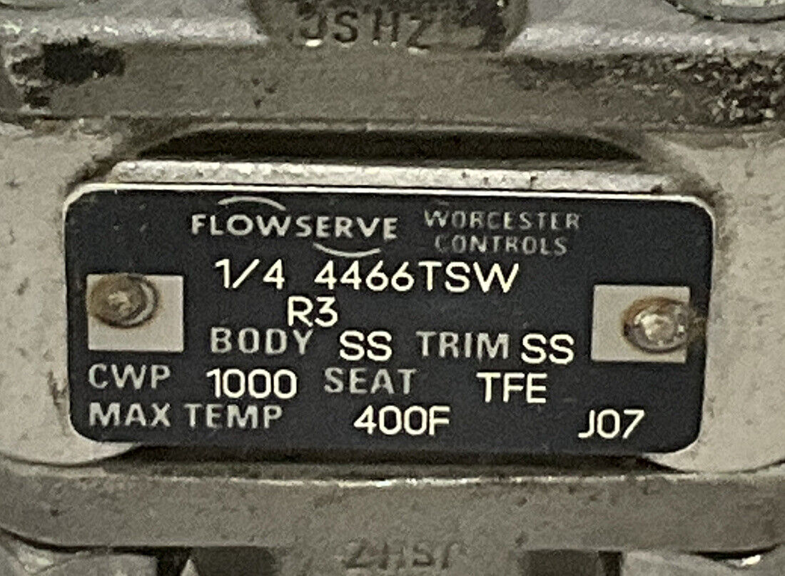 FLOWSERVE 4466TSW R3 BALL VALVE 373