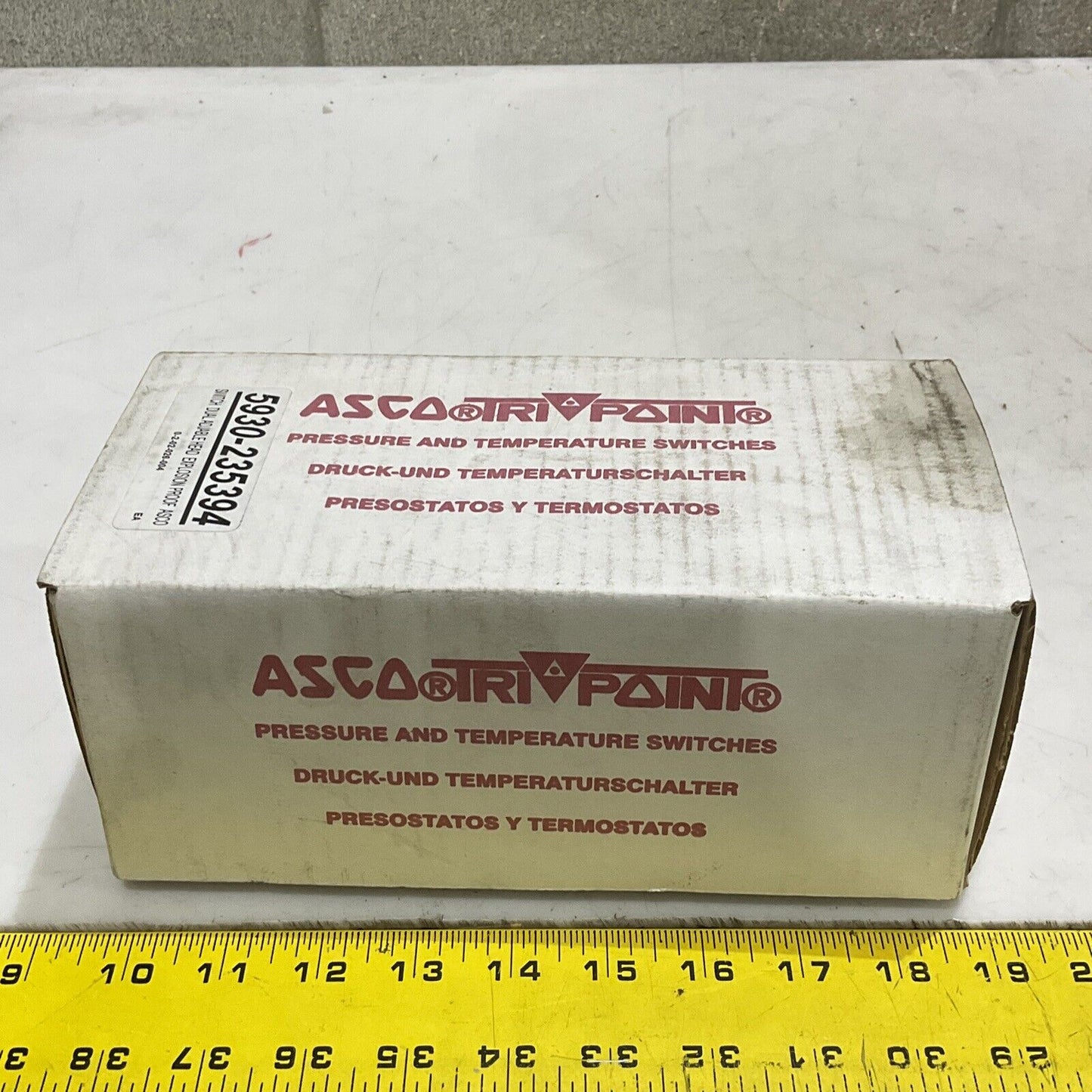 ASCO T815409 SC12D EXPLOSION PROOF SWITCH ADJUSTABLE HEAD 373