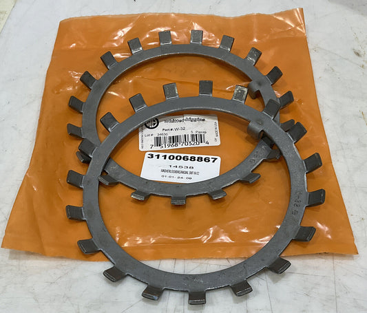 WHITTET-HIGGINS W-32 LOCK WASHER LOT OF 2 881