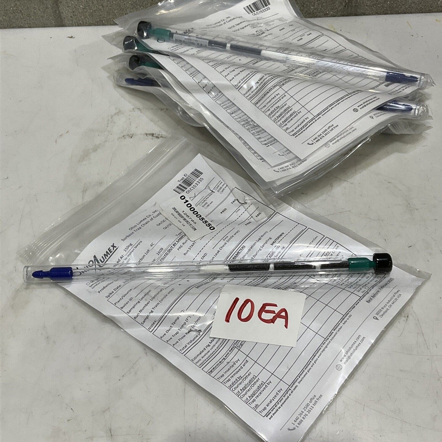 OHIO LUMEX 153335 PS12B MERCURY TRAP ST-PS12B-300-07G-AGS-S150 LOT OF 10 373