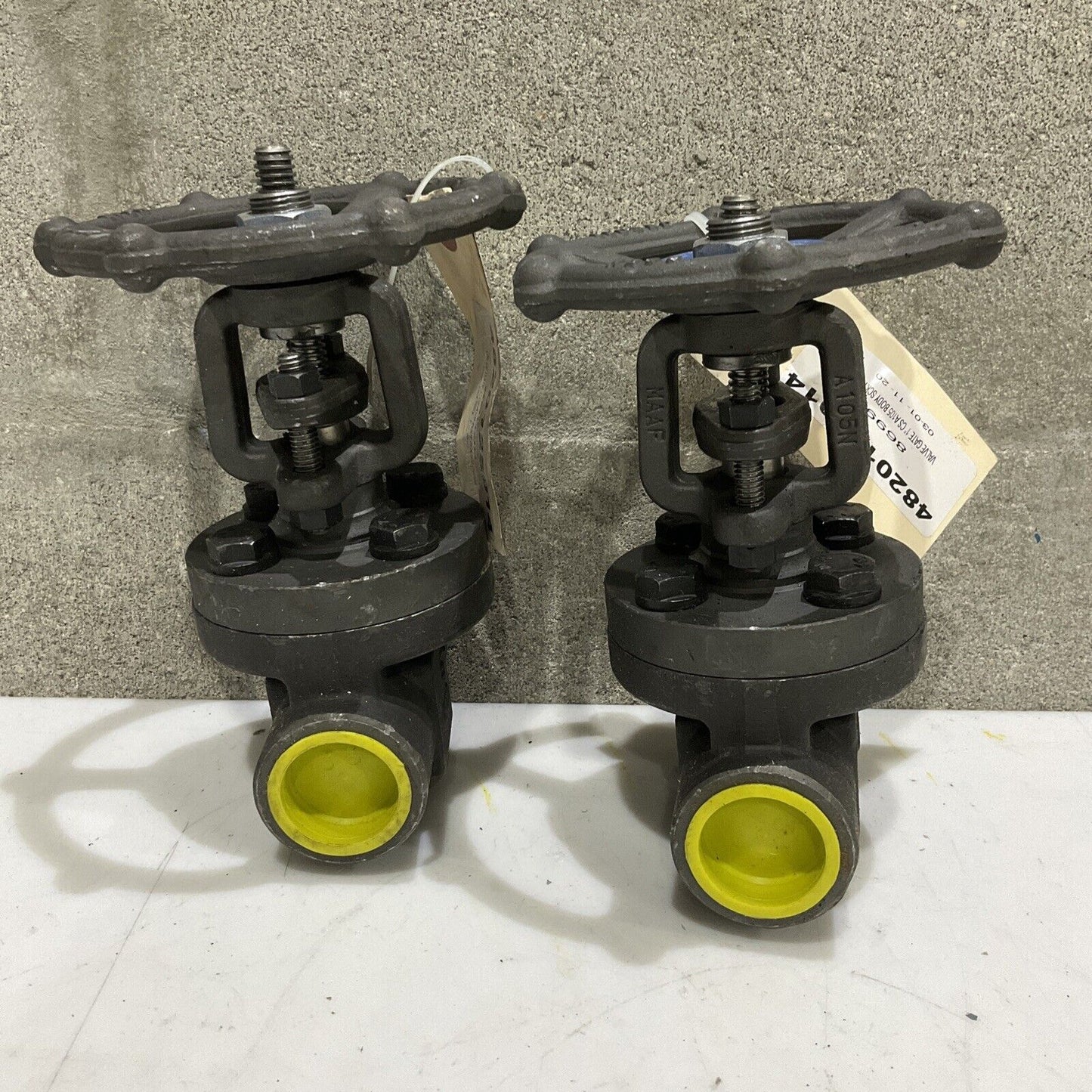 VOGT AAB5N0000Y SW1211 GATE VALVE 1975 PSI 100F 800 1” LOT OF 2 373