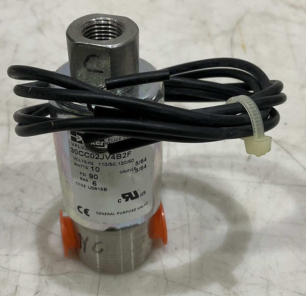 PARKER 30CC02JV4B2F FLUID CONTROL 3 Way Valve 97A8