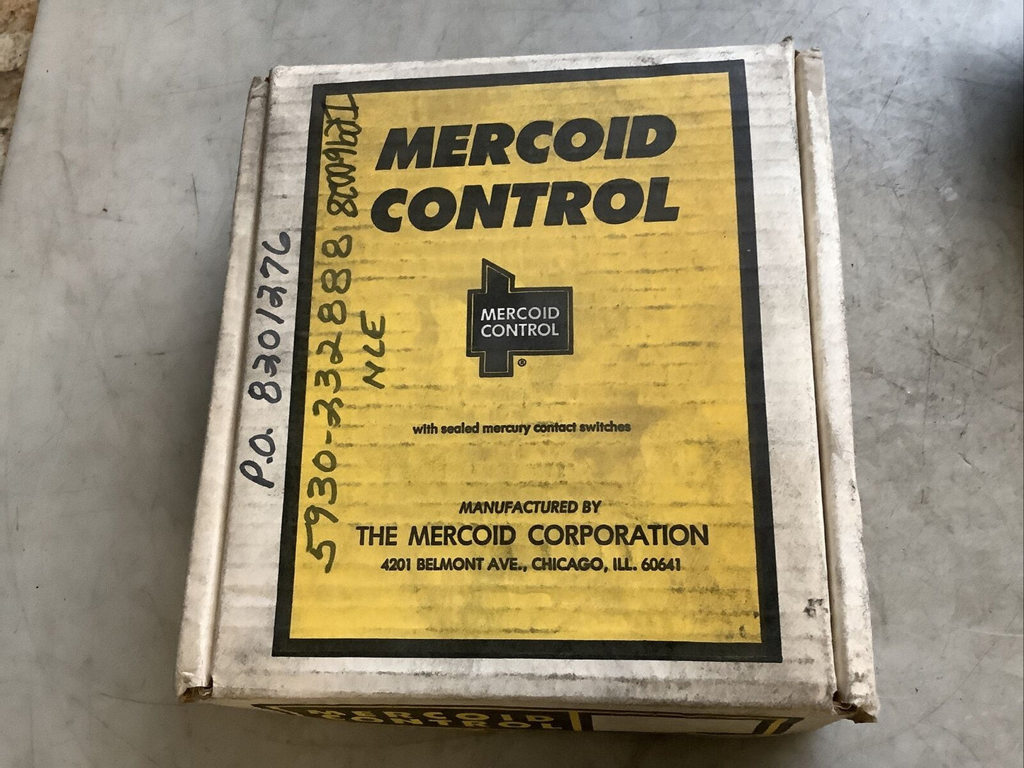 MERCOID CONTROL DA23-2 PRESSURE SWITCH RANGE 13S 373