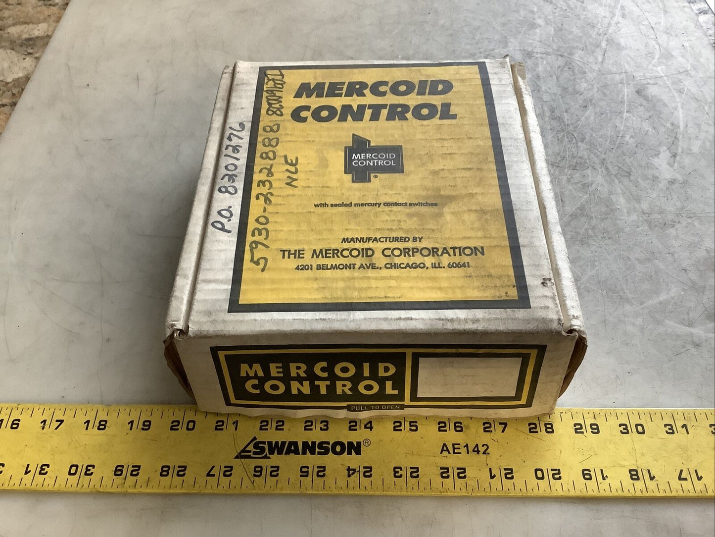 MERCOID CONTROL DA23-2 PRESSURE SWITCH RANGE 13S 373