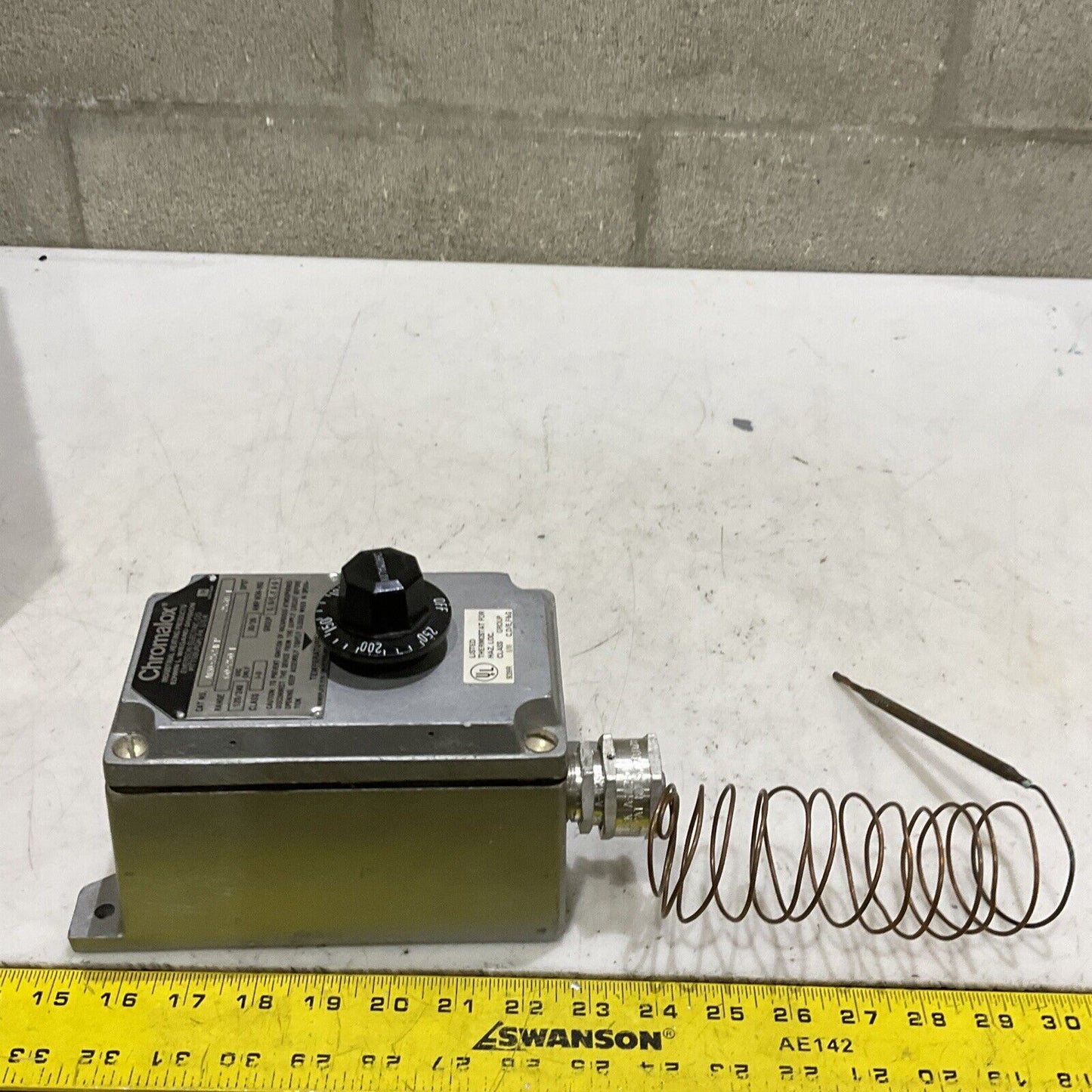 CHROMALOX 299401 AR0-2534EP 253B EXPLOSION RESISTANT THERMOSTAT 1240V 30A 373