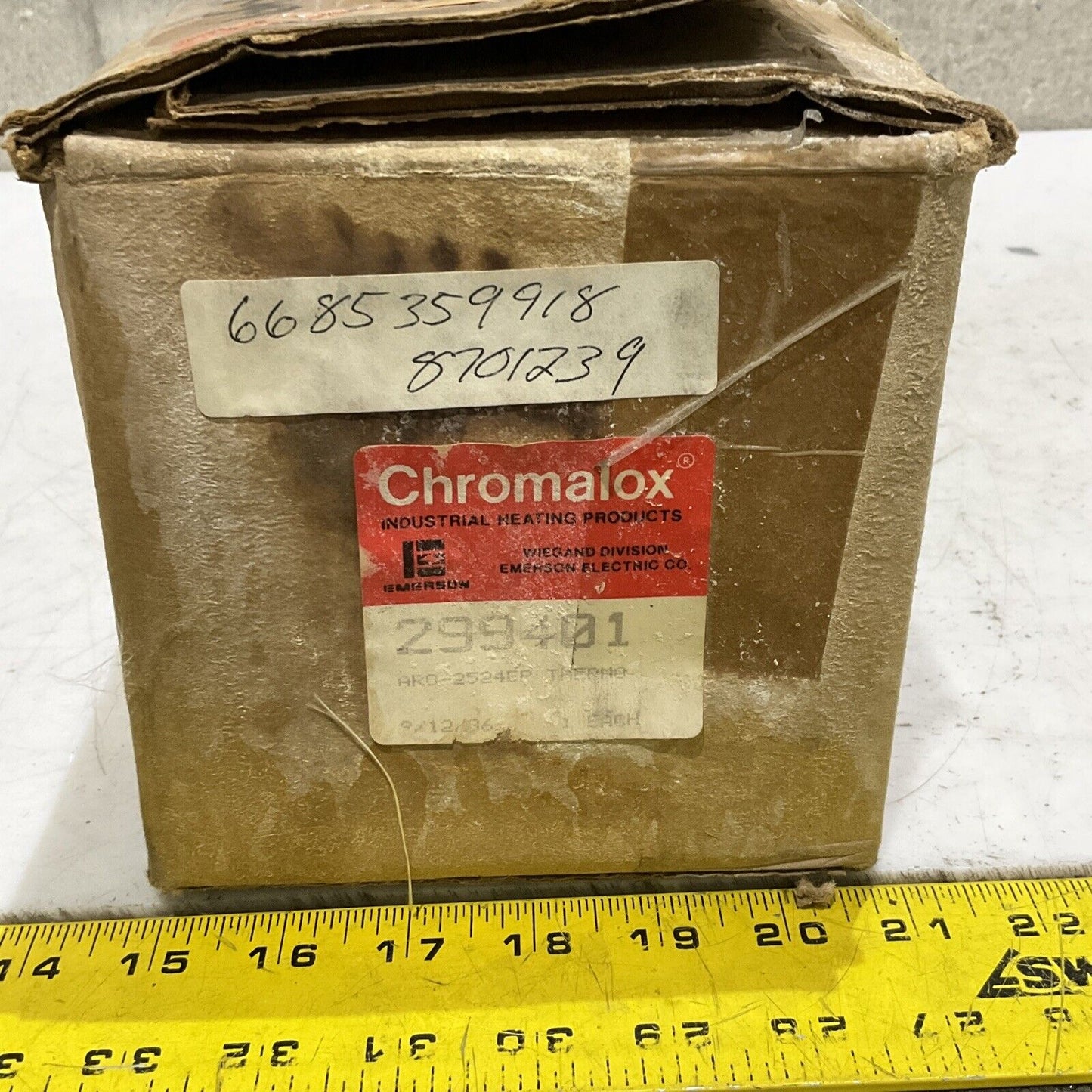CHROMALOX 299401 AR0-2534EP 253B EXPLOSION RESISTANT THERMOSTAT 1240V 30A 373