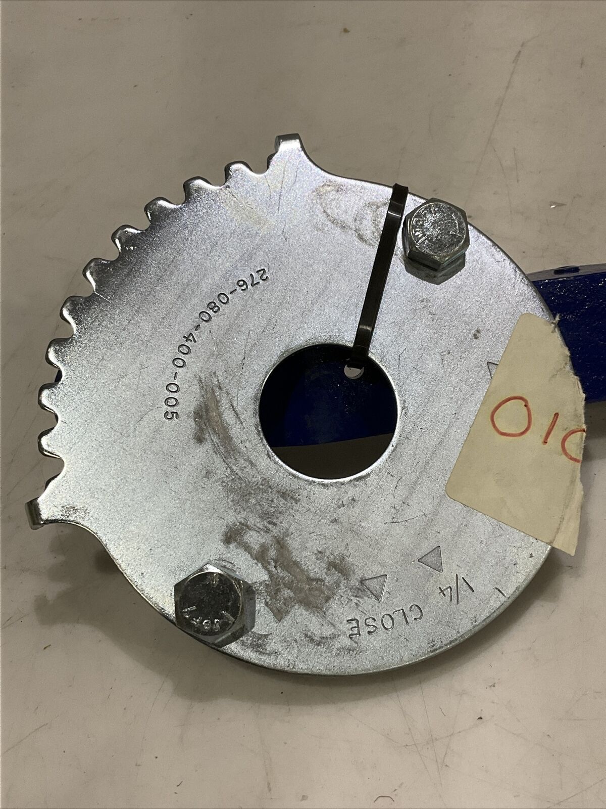 KEYSTONE 382 812 080 401 026 BUTTERFLY VALVE HANDLE KIT 8" GRL 8 D11E A1 KB0 373