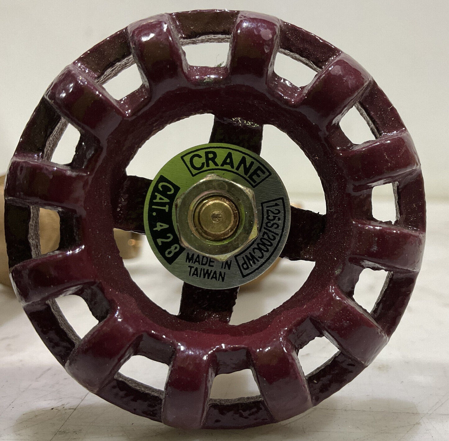 CRANE 428 125S/200CWP GATE VALVE LOT OF 4 373