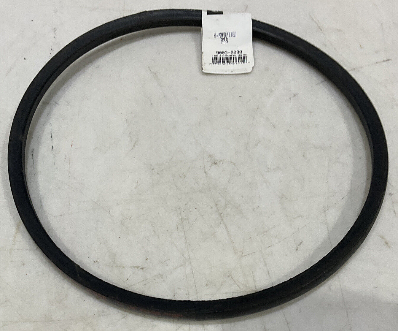 GATES 9003-2038 B38 HI-POWER II BELT LOT OF 5 373