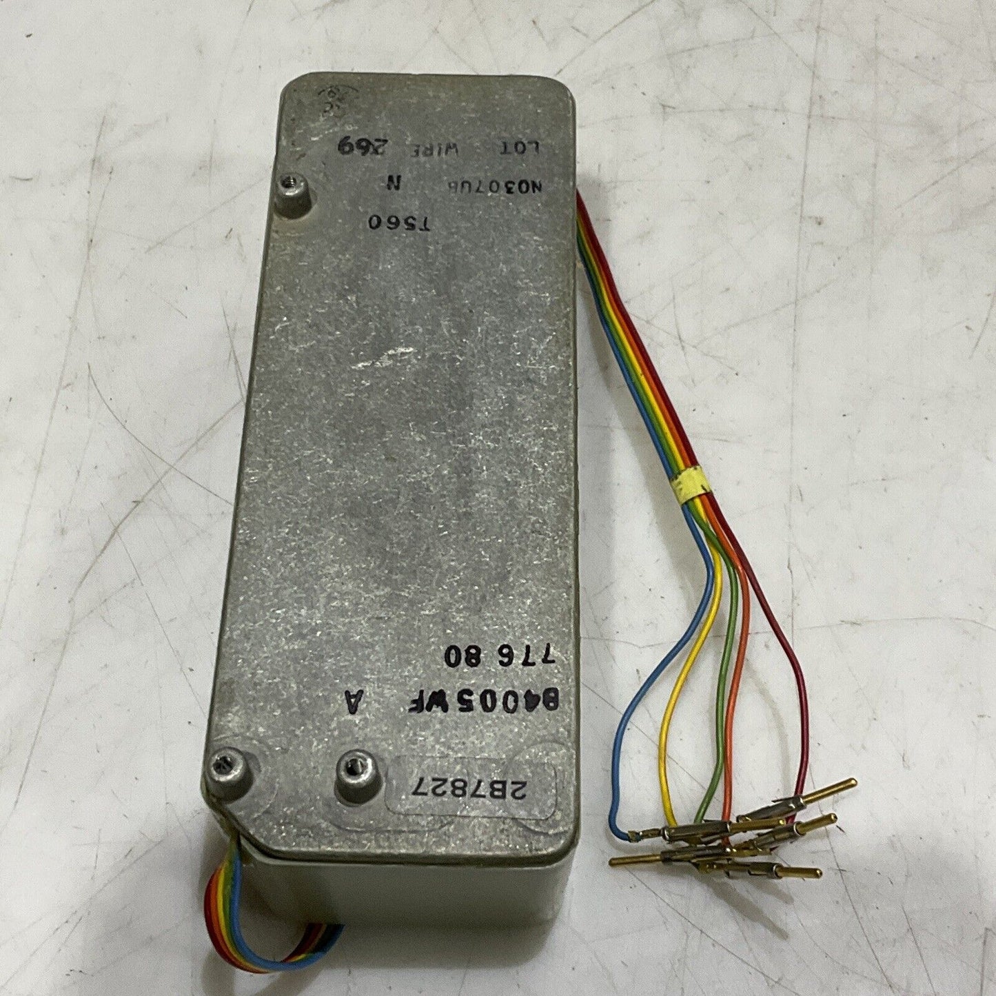 FOXBORO COMPANY N0307UB NITINOL ACTUATED ROTERY SERVO UNIT DRIVE 373