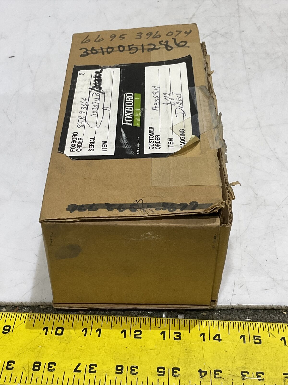 FOXBORO COMPANY N0307UB NITINOL ACTUATED ROTERY SERVO UNIT DRIVE 373