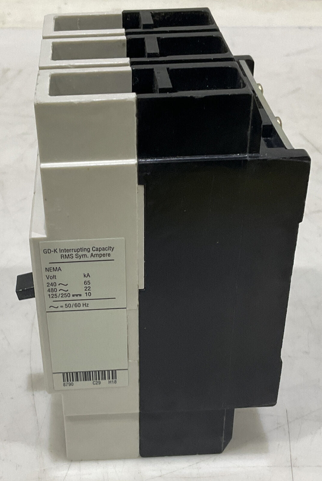 EATON GD3100K 100A MOLDED CASE SWITCH CIRCUIT BREAKER U3S