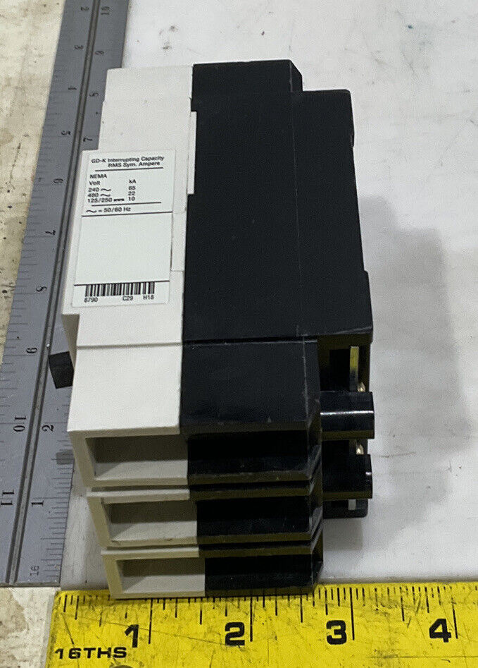 EATON GD3100K 100A MOLDED CASE SWITCH CIRCUIT BREAKER U3S