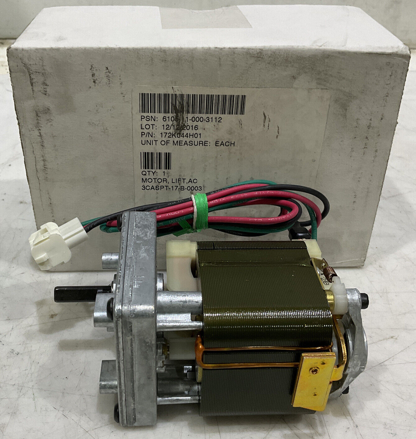 MERKLE-KORFF 3732-350 172K044H01 CLASS B AC LIFT MOTOR U3S