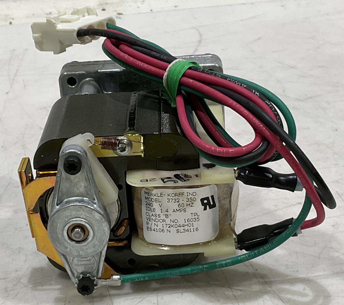 MERKLE-KORFF 3732-350 172K044H01 CLASS B AC LIFT MOTOR U3S