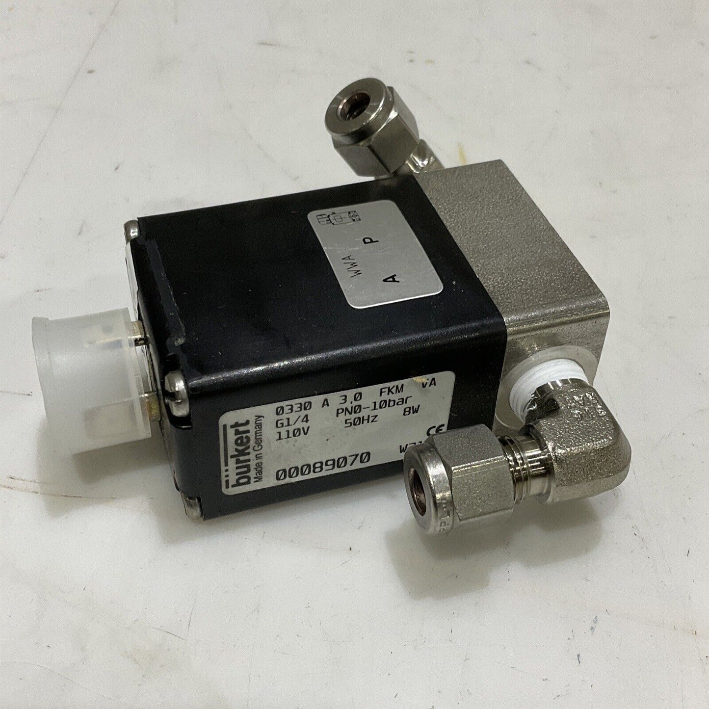 THERMO ELECTRON BURKERT 00089070 103699-00 SOLENOID VALVE 373