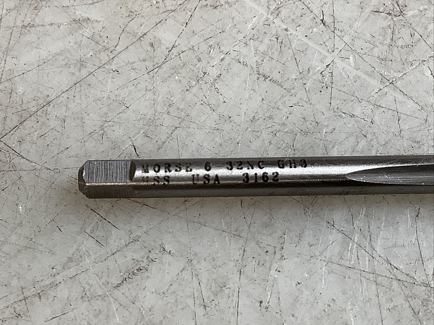 MORSE 33617 STRAIGHT FLUTE HAND TAP 6-32 H3 3FL 373 - QTY 12