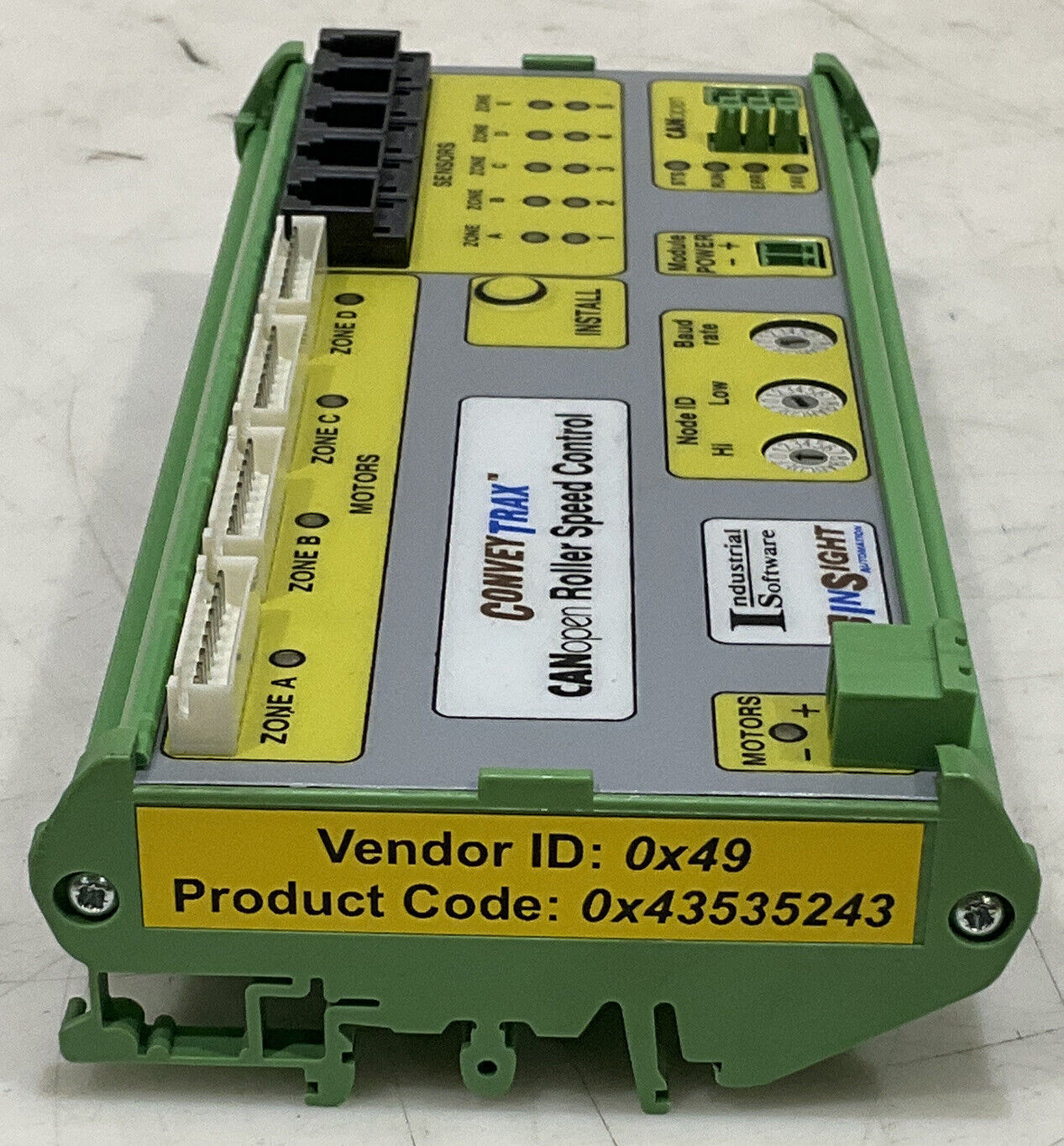 CONVEYTRAX 0X43535243 ROLLER SPEED CONTROL U3S