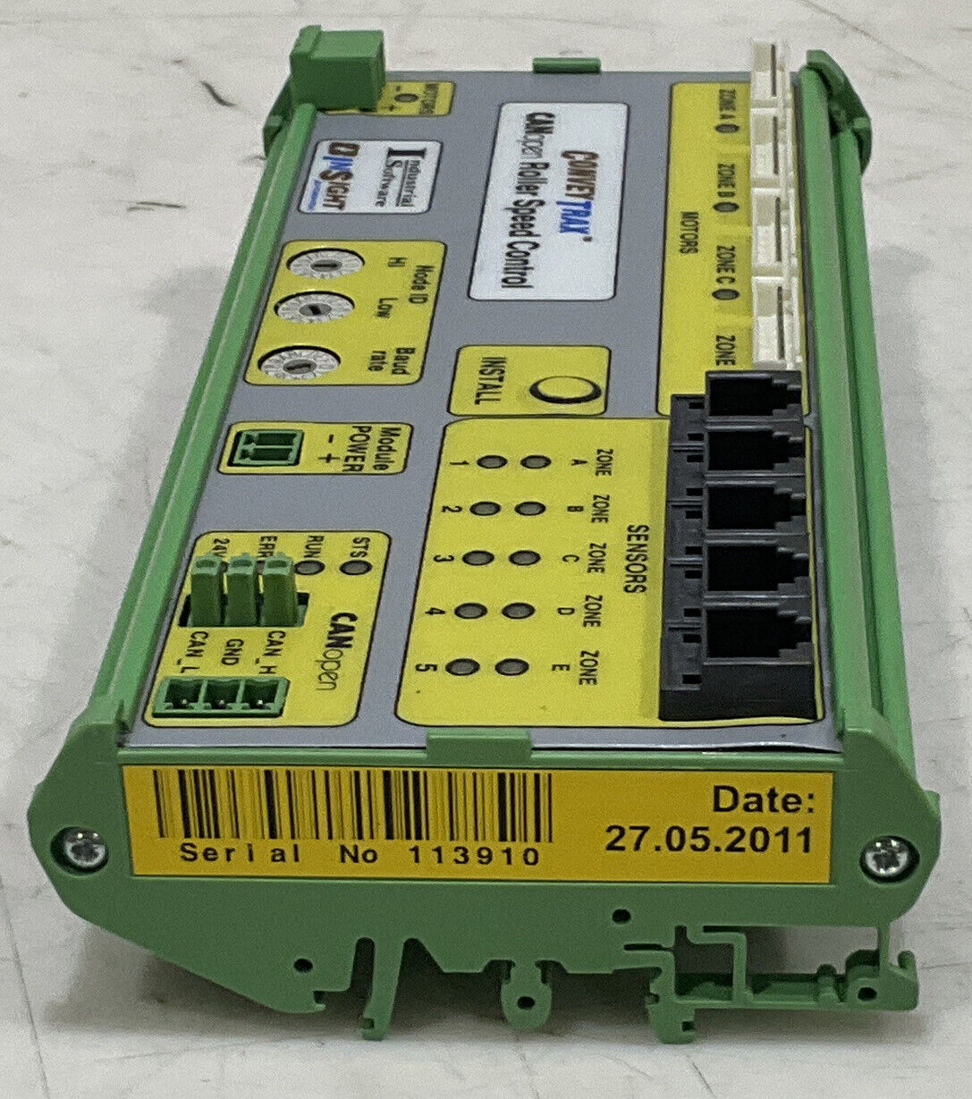 CONVEYTRAX 0X43535243 ROLLER SPEED CONTROL U3S