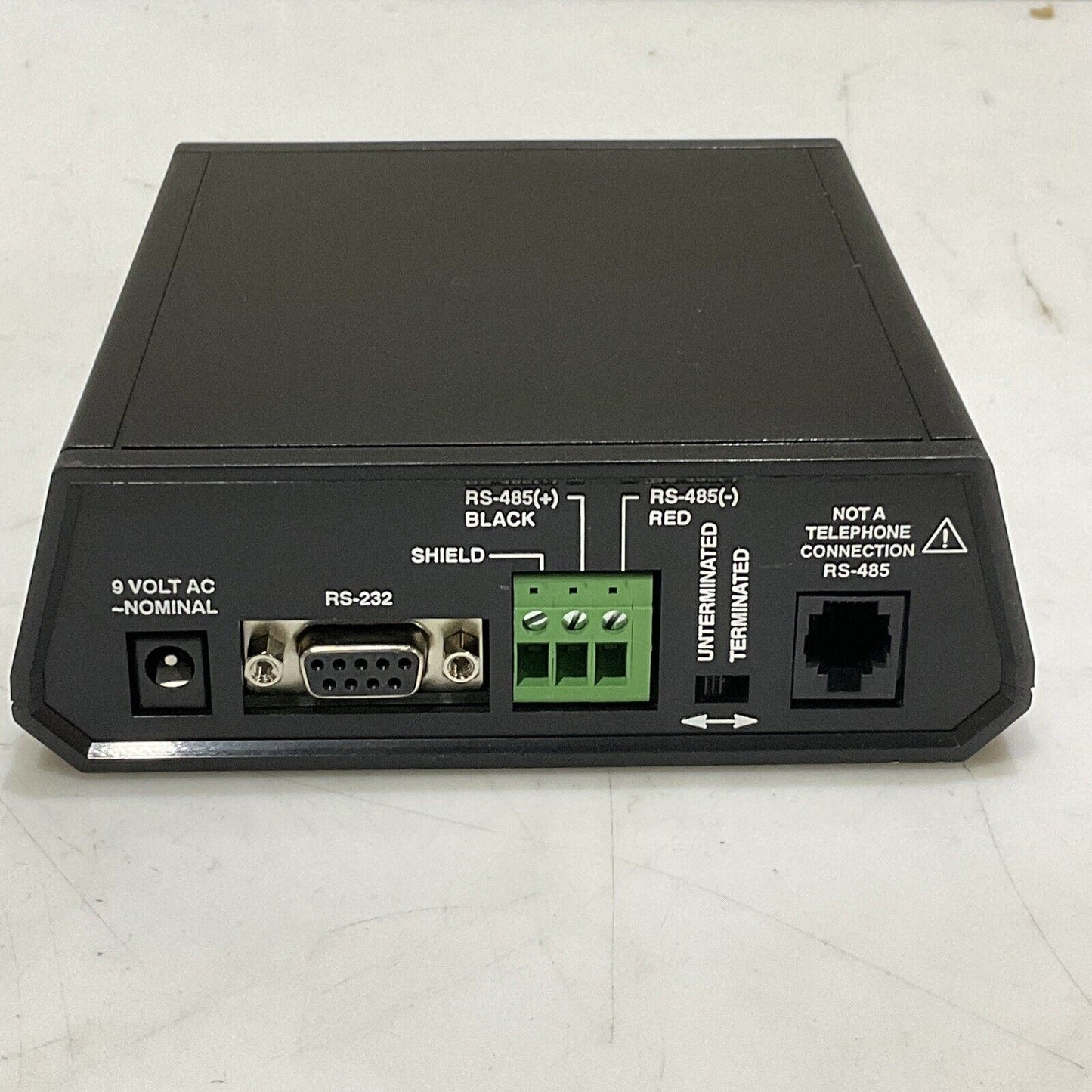 AMS RS-232/RS-485 10881111 CONVERTER 9 VAC 50/60 HZ .150A U3S