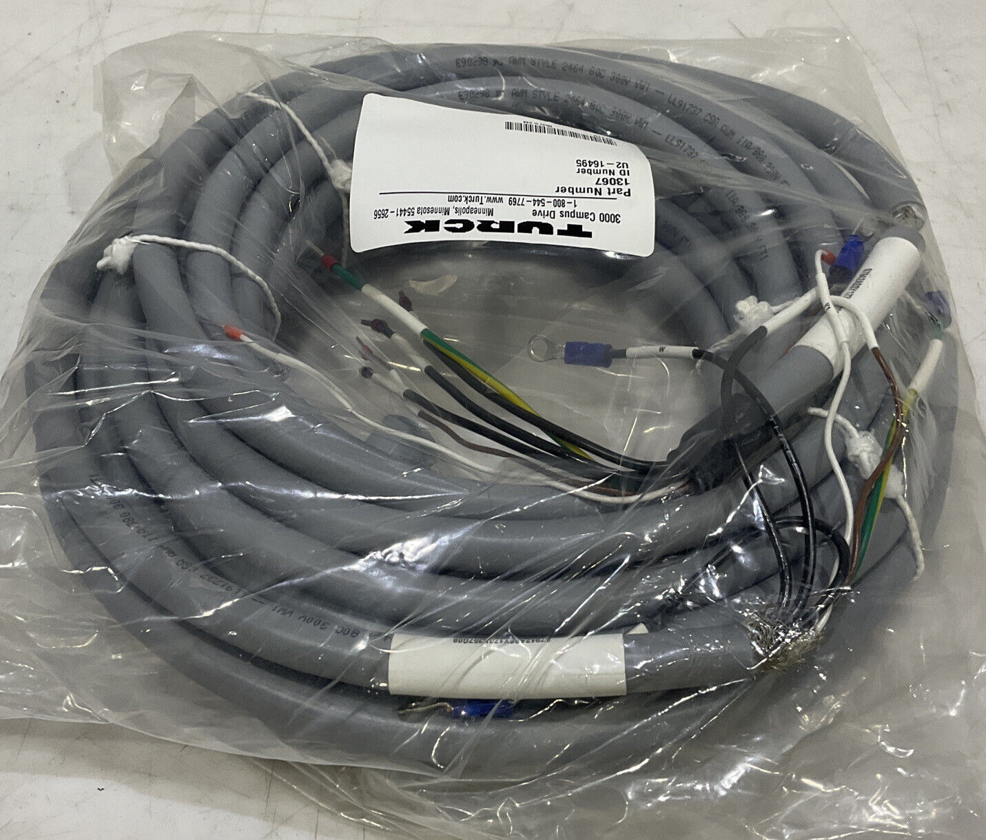 TURCK W4059 13067 INDUCT CABLE ASSEMBLY U3S