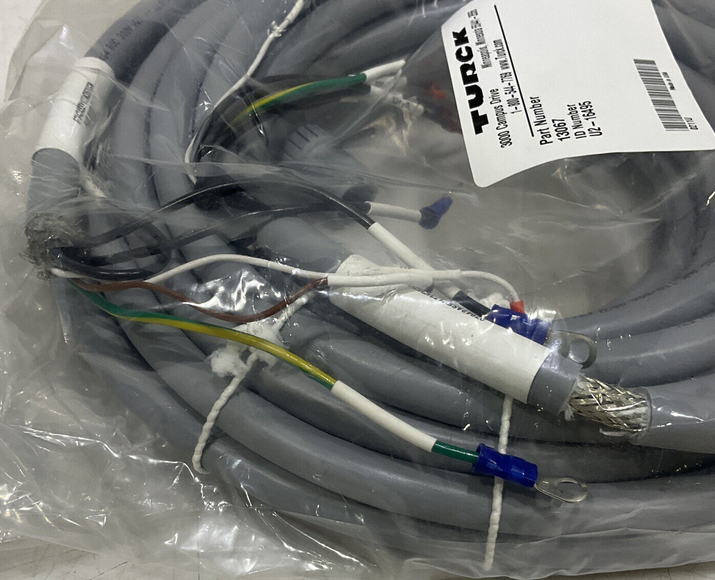 TURCK W4059 13067 INDUCT CABLE ASSEMBLY U3S