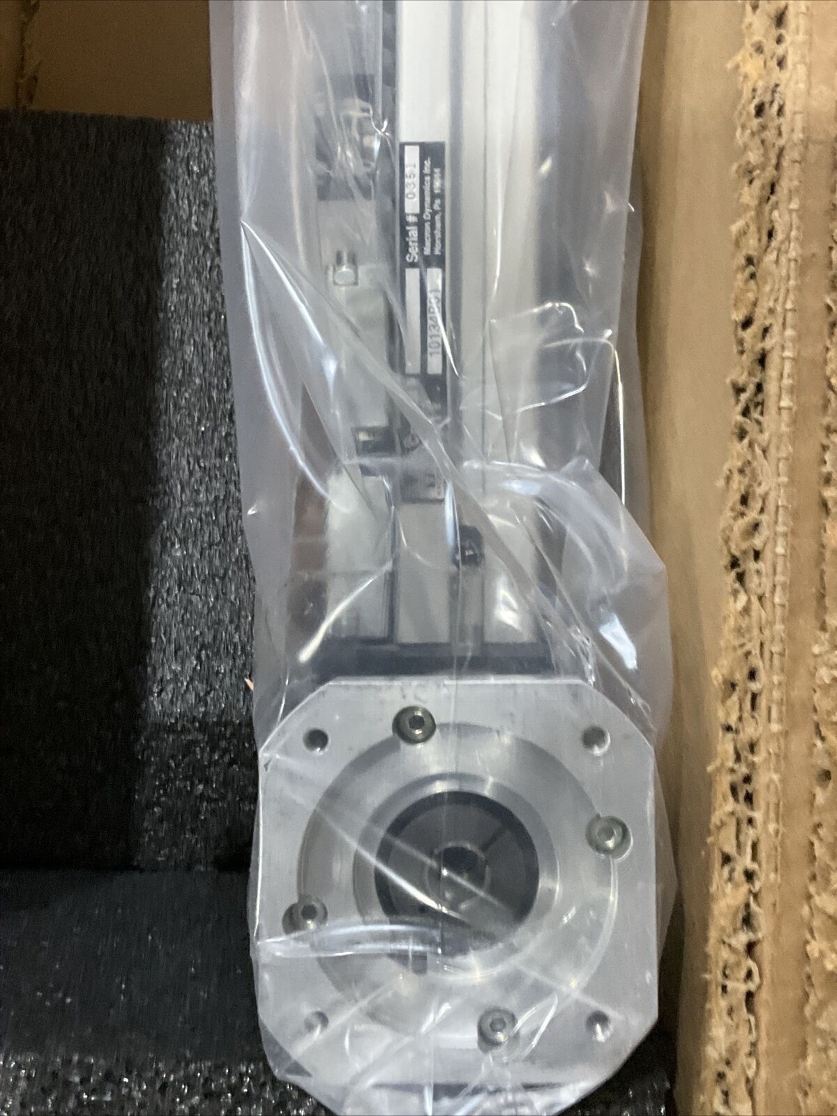 MACRON DYNAMICS 10134B01 RAIL ACTUATOR U3S